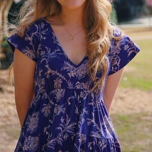 Urban Outfitters Purple Cotton Dress S